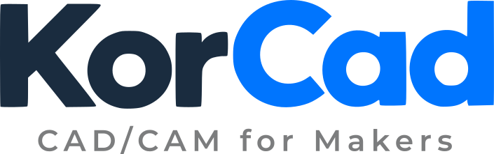 KorCad: CAD/CAM for makers